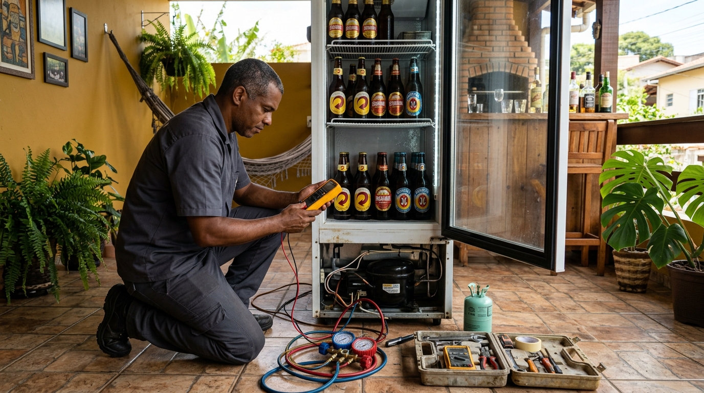 Conserto de Cervejeira em Ponta Grossa-PR